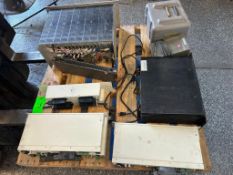 (JC) Pallet - Adtran Power Supplies, Network Panels, Rauland Fax 120 Amplifier, Bently Nevada 3300 S