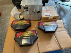 (F) New & Used, Pallet of Printer Parts, Marsh Patrion Plus Keyboards, New Video Jet Filter & Housin