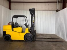 Hoist 16,000-LB. Capacity Forklift, Model F160, S/N 21663, LPG Fuel, Cushion Tires, 2-Stage Mast, 14