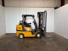 2017 Yale 8,000-LB. Capacity Forklift, Model GLC080VXNTAE096, S/N G818V02320R, LPG Fuel, Cushion Tir