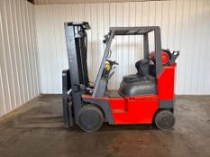 Toyota 8,000-LB. Capacity Forklift, Model 526FGCU35, S/N 60698, LPG Fuel, 3-Stage Mast, 187" Lift He