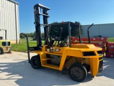 Caterpillar 15,000-LB. Capacity Forklift, Model DP70, S/N T20C-60377, Diesel Fuel, Dual Drive Pneuma