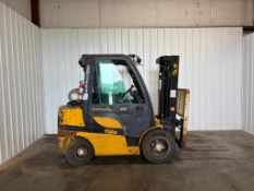 Yale 6,000-LB Capacity Forklift, Model HLP060VXNDAE087, S/N D875V06930P, LOG Fuel, Solid Pneumatic T