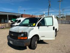 2004 Chevy 1 Ton Van, Gasoline Engine, Automatic Transmission, Shelving, 206,727 Miles