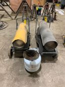 Assorted Shop Heaters (BIGGS OFFICE LOCATION - 23956 KY-194, Phyllis, KY 41554; Coordinates: 37.4289