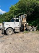 Kenworth Boom Truck, Dual Axle, Cat In-Line 6-Cylinder Diesel Engine, Eaton Fuller Manual Transmissi