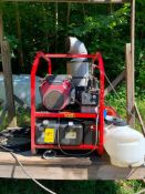 Hotsy Pressure Wash Station, Model HX5843R.2, 5.8 GPM, 4350 PSI, Honda Gx630 Engine, Holding Tanks (