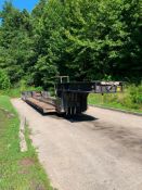 1986 Rogers Brothers Corp. Lowboy Trailer, 4-Axle, 100-Ton Capacity, Model # CT4WH100DDS25-233-20, V