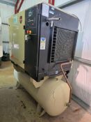 2014 Ingersoll-Rand Rotary Screw Air Compressor, Model SSR-UP6-25-125, 125 psi, 102 cfm, 3849 Pump R