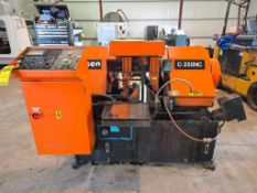 2005 Cosen Automatic Hydraulic Horizontal Bandsaw, Model C-250NC, 10" Capacity, Stationary & Movable