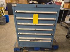 Lista 7-Drawer Modular Tool Storage Cabinet w/ Spare Dividers