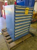 Lista 10-Drawer Modular Tool Storage Cabinet w/ Spare Dividers