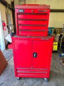 TaskForce 2-Drawer Rolling Tool Cabinet w/ 4-Drawer Top Tool Chest