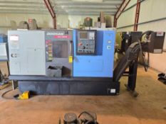 2010 Doosan Lynx 220LMA Horizontal CNC Turning Center, sn L220M0974, 7" Samchully 3-Jaw Chuck, MTR A