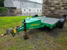 2013 NoRamp 16' Power Tilt Trailer, 3,000 Lb. Capacity, 10' x 78" Deck, Single Axle, Power Winch