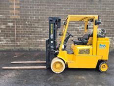 Hyster 12,000 Lb. Forklift, Model S120XMS-PRS, sn F004V02538B, Sideshift, Monotrol Throttle, 163" Li