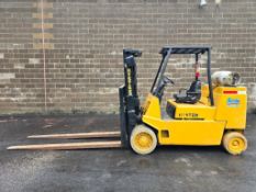 Hyster 12,000 Lb. Forklift, Model S120XL2S, sn D004D03528U, Sideshift, Monotrol Throttle, 162" Lift