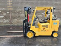 Hyster 12,000 Lb. Forklift, Model S120XMS-PRS, sn F004V01562B, Sideshift, Monotrol Throttle, 163" Li