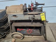 Ridgid 535 Pipe Threader w/ Thread Dies, Ridgid Tri-Stand, Clamps, Chain Clamps & Accessories
