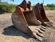 WB 46" Excavator Bucket, 2.36 Yard Cap, P/N EX35HDC48