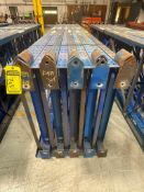 (10X) 42" X 15' 4" STRUCTURAL STEEL UPRIGHTS, 3" WIDE POSTS, (10) TIMES THE BID, *$30 LOADING FEE WI