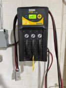 HAWKER MULTI-VOLT BATTERY CHARGER, MODEL: PTOM3-48C-120G, MAX. AH: 750, NO. CELLS: 12/18/24, MAX. MO