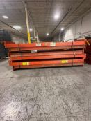 (84X) 96" X 4" C-CHANNEL STRUCTURAL STEEL BEAMS, (84) TIMES THE BID, *$40 LOADING FEE WILL BE ADDED