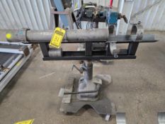 Hydraulic Ram Cart on Custom Stand, *No Hydraulic Ram Bottle*
