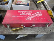 Milwaukee Electric Sawzall in Metal Case