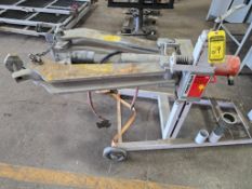 Power Team 100-Ton Hydraulic Gear/Bearing Puller on Portable Handle Cart, Model Enforcer 100, No. PH