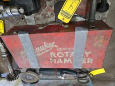 Milwaukee HD Rotary Hammer Drill in Metal Case w/ Perishables, 700 rpm