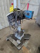 Custom Thread Machine on Cart w/ Footswitch: .5 HP Motor w/ Gearbox Box & Knuckle Turn Attachment