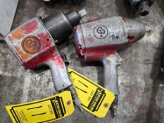 (2) Chicago Pneumatic 3/4" Pneumatic Impact Wrenches