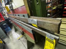 Press Brake Tooling Die, 10' Long