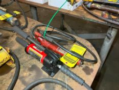 Porta Power 4-ton & (1) 2 Ton Hydraulic Pumps