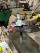 Chas Parker 6" Bench Vise w/ 4' x 4' x 1" Steel Table