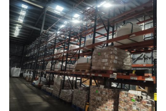 Rack with 11 posts and 84 crossbeams / Rack de 11 postes y 84 ...