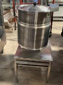 Kettle, electric, countertop , tilting, 12?gallon capacity, 2/3 steam jacket design, stainless stee