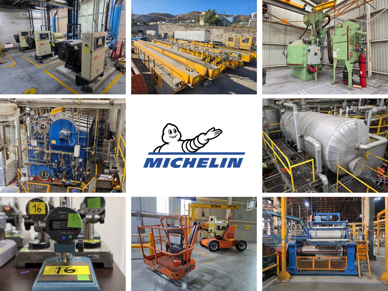 Michelin Tire Manufacturing Equipment Auction