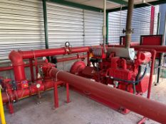 CLARKE Fire Suppression System, Model JU6H-UFAARG, Serial Number SO174649, / Sistema contra incendi