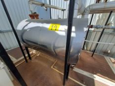 Condensate tank, without brand, without model, without serie / Tanque condensador para caldera Sin