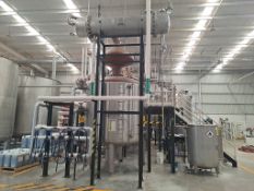 EPISA Stainless steel condenser, Year 2021, Empty weight 890 kg, Capacity of approximately 500 kg,