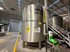 BREWHIGH Stainless steel jacketed hydrolysis storage tank, BH0720-M12K-M602 Series, Year 2020, with
