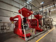 CABLEVEY Tubular Drag Conveyor, Model 2100 Series, Series 200510, approximately 23 linear meters;