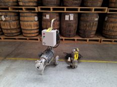 Lot of 2 Pumps, includes: (1) US MOTORS Portable Centrifugal Pump, Model FX29, 2.00 Hp, 60 Hz, 230-