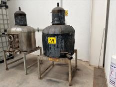Handcrafted Electric Jacketed Copper Still, with capacity of 350 liters / Alambique Eléctrico ar