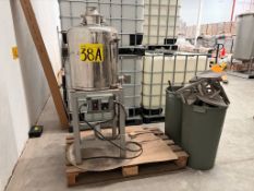 HILLBILLY STILLS Stainless steel still, capacity of approximately 120 liters / Alambique de acero
