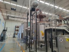 EPISA Copper/ Stainless steel still, with a capacity of 6,500 Lts3, Model TA-1198-A, Year 2021, Te