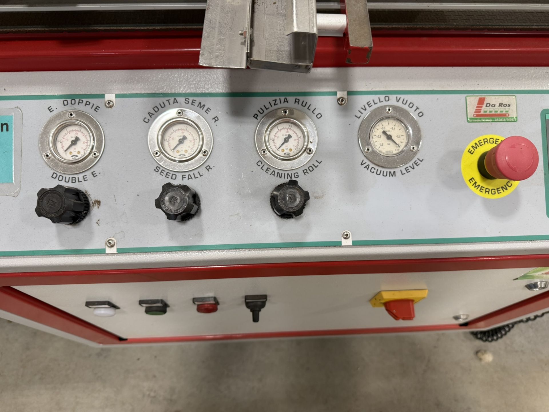 2019 Da Ros Srl Model LR600 Drum Seeder, Includes 2019 De Ros SRL Model DP4 Destack | Rig Fee $525 - Image 17 of 24