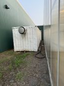 40' Ocean Container Steam Box, includes Control panel, Approx inside dims- 39' L X 7'8" W X 7'6" tal